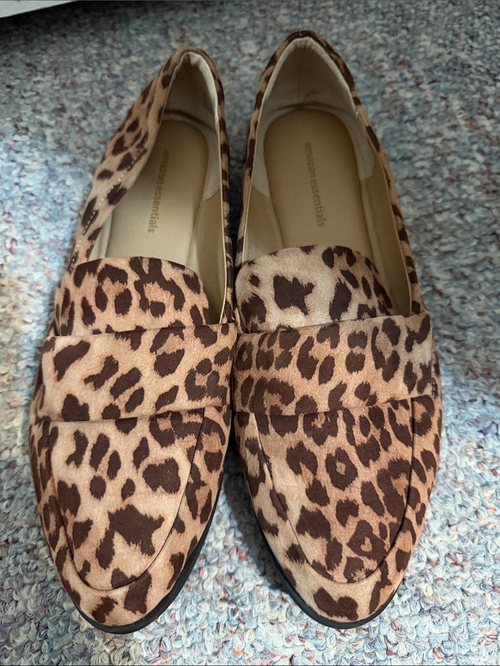 Amazon Essentials Leopard-Print Loafers in Brown
